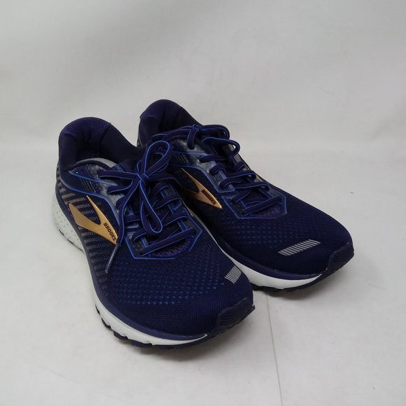 brooks ghost 12 navy deep water gold